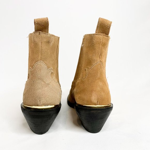 UO Tina Suede Western Boot / URBAN OUTFITTERS - Picture 6 of 8